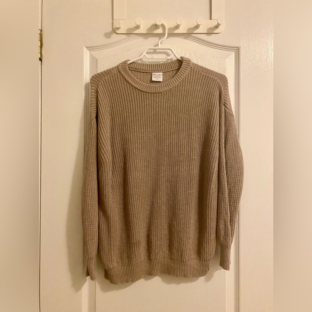 Jax and Lennon Ladies Knit Sweater Size XS BNWOT Beige Tan Colour